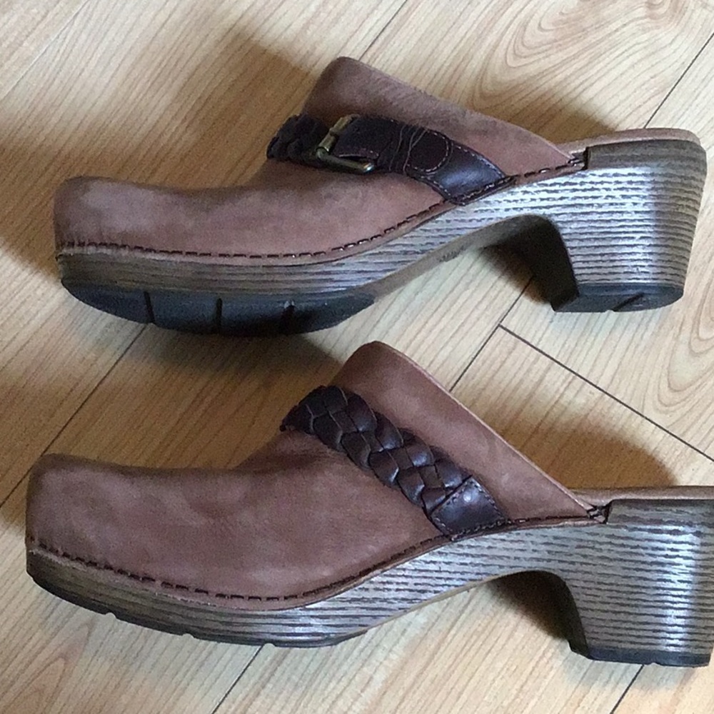 Dansko brown leather clogs - Picture 3 of 6